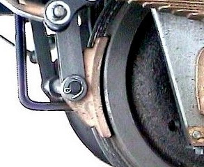 Bremsklotz 90 mm für Zweifachaufhängung