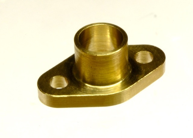 Flansch 5 mm mit O-Ring Dichtung