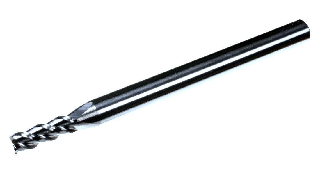 2,0 mm - Konturen fräsen in Messing 63 und Aluminium